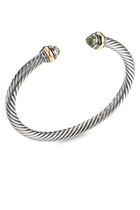 Cable Classic Peridot Bracelet